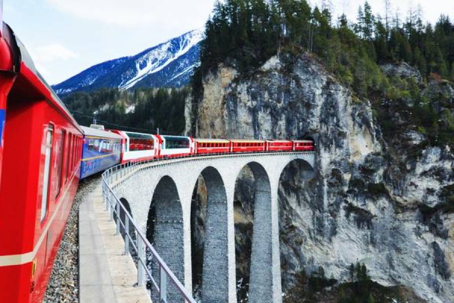 Glacier and Bernina Express Self-Guided Tour